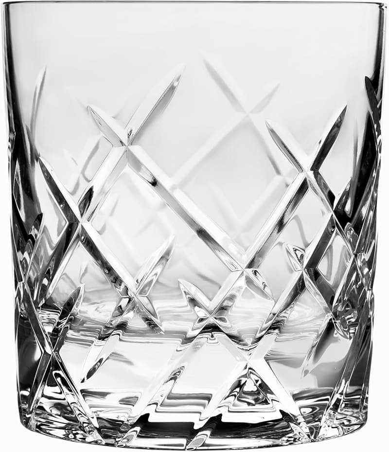 Rotating Crystal Whiskey Glass - Ideal Gift for Weddings & Birthdays