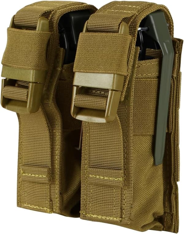 Coyote Brown Double Flashbang Pouch