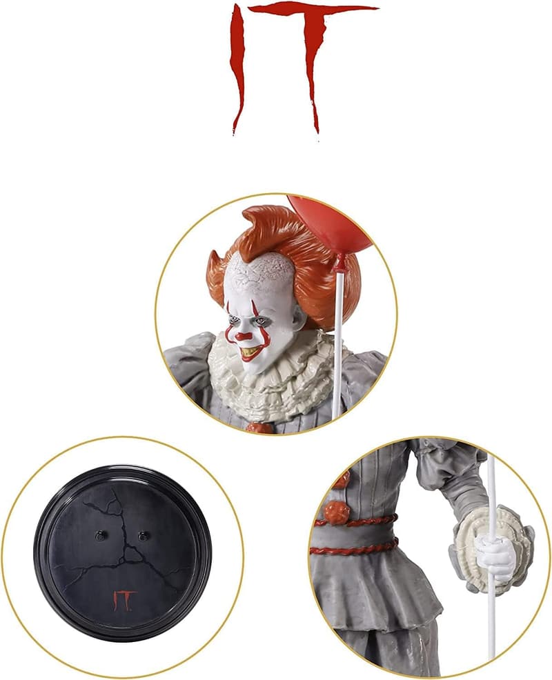 Pennywise BendyFig Action Figure from The Noble Collection