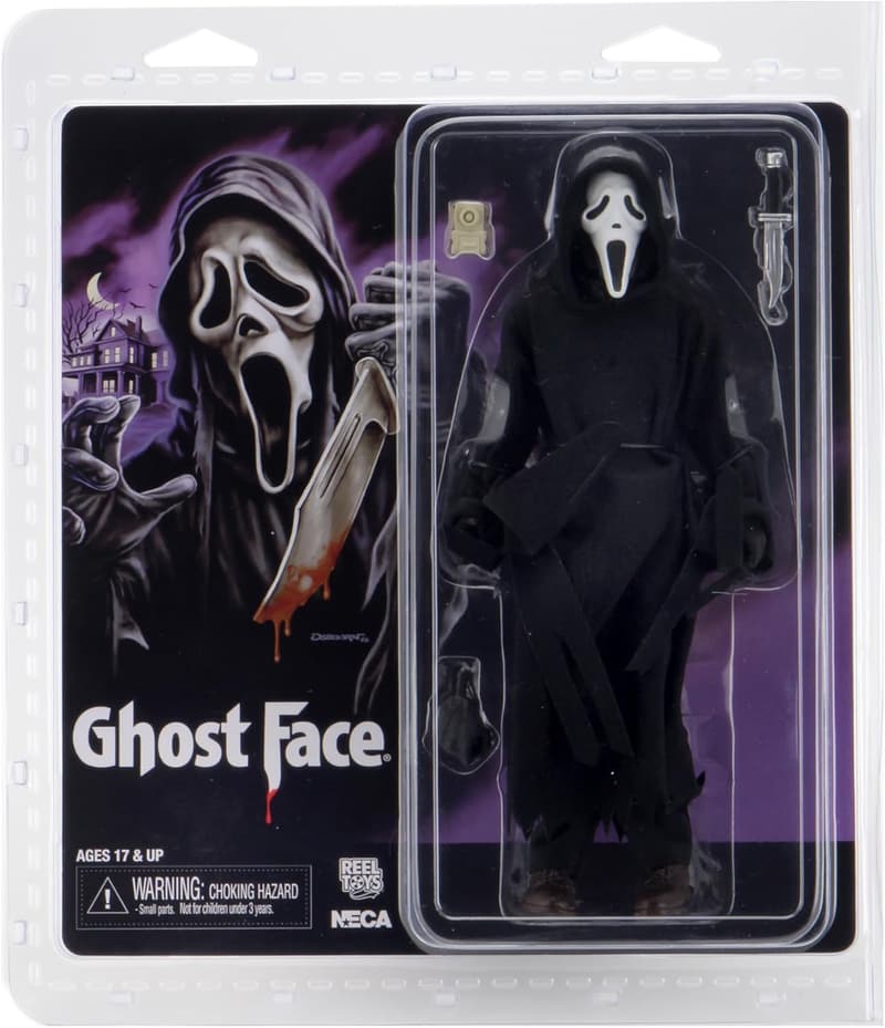 Ghost Face 8” Clothed Action Figure by NECA