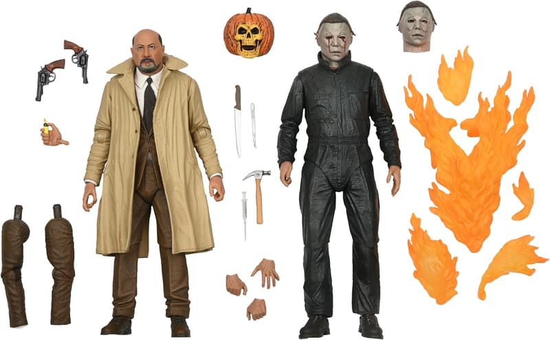 Halloween Michael Myers & Dr. Loomis Action Figure 2-Pack