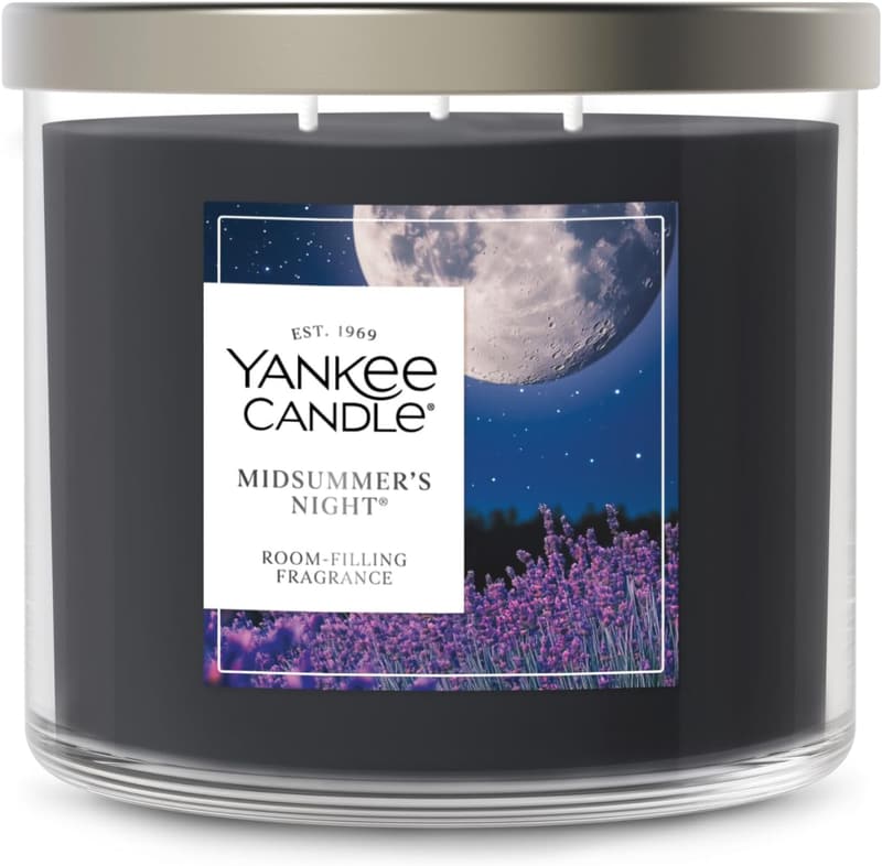 Midsummer's Night Scented 3-Wick Candle Jar - 40 Hours Burn Time