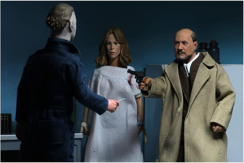 Halloween 2 Dr. Loomis & Laurie Strode 8” Action Figure Set