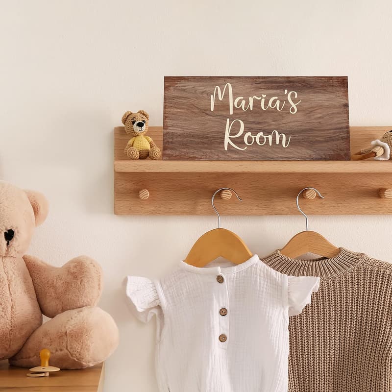 Customizable Home Sign - Personalized Text, 3 Sizes, 12 Backgrounds