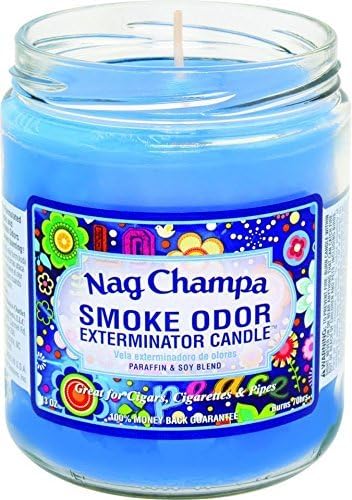 Nag Champa Smoke Odor Exterminator Candle - 13 Oz