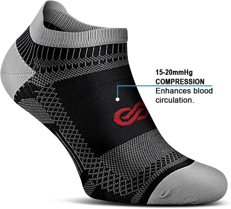 Low Cut Ankle Compression Socks for Men and Women