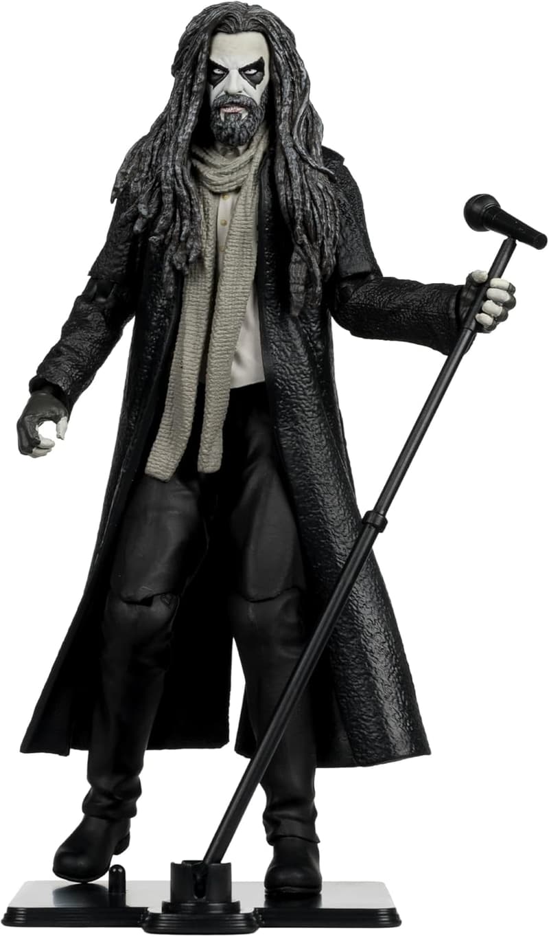 Rob Zombie Metal Action Figure - 6in Music Collectible