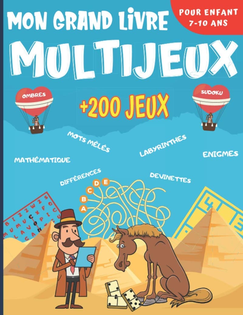 Children's Activity Book: 200+ Games for Ages 7-10