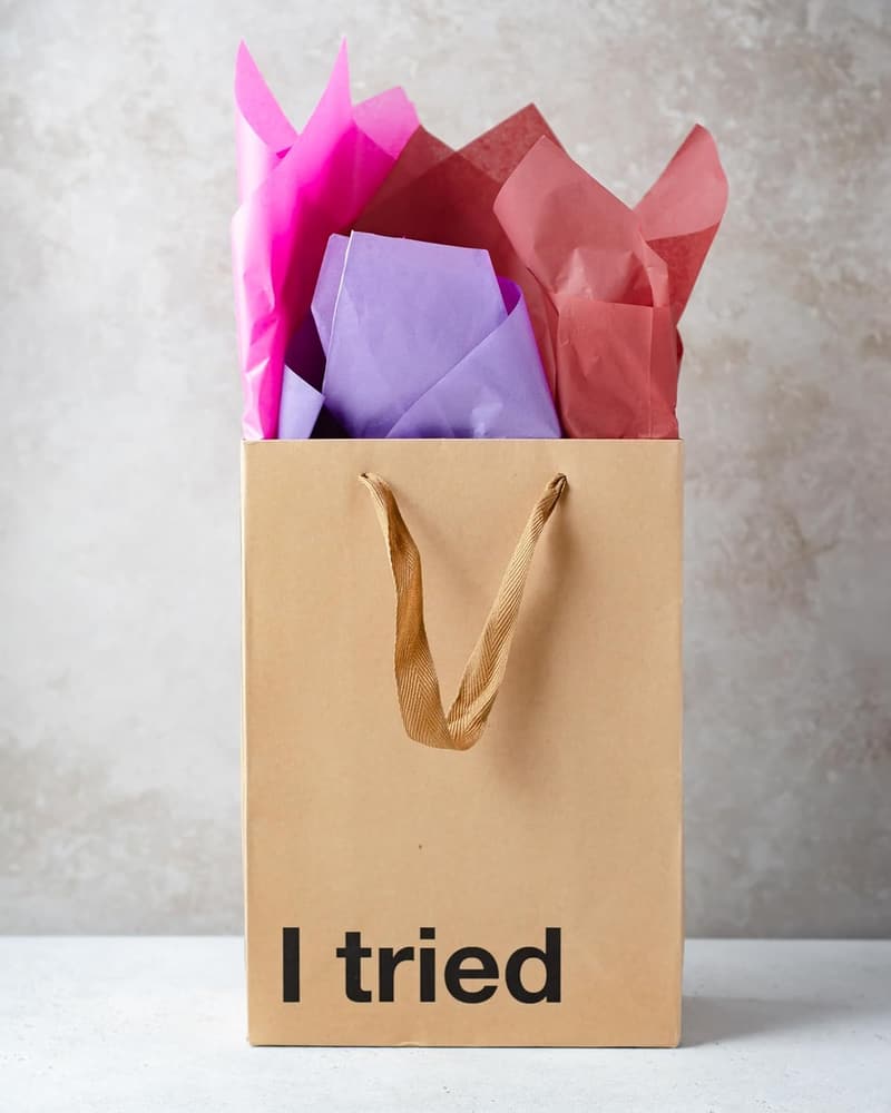 Funny Snarky Gift Bags - 2 Piece Set for Adult Birthdays