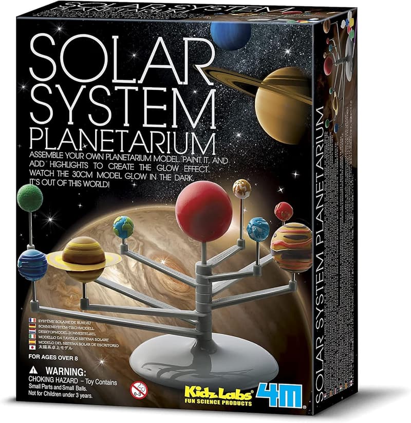 4M Glow In The Dark Solar System Planetarium Model Kit