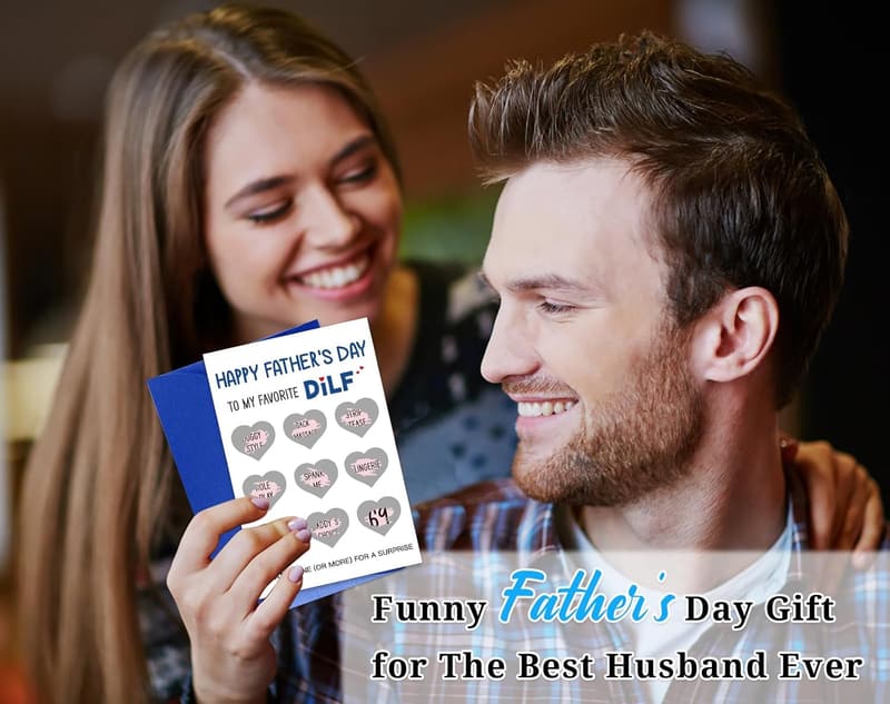 Funny Father's Day Scratch-Off Card for Husband