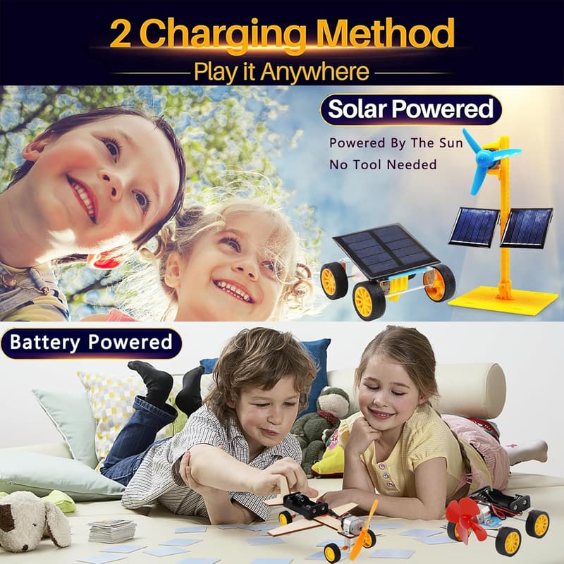 STEM Building Toys for Kids Ages 8-12, Science & Solar Projects