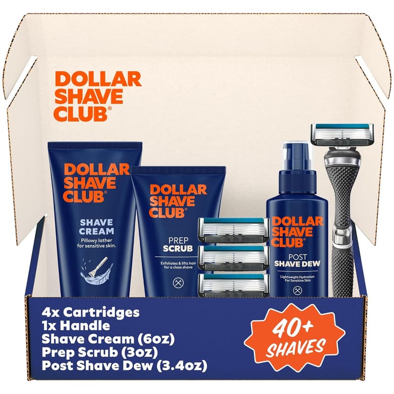 Ultimate Shave Set with Refills and Creams for Men