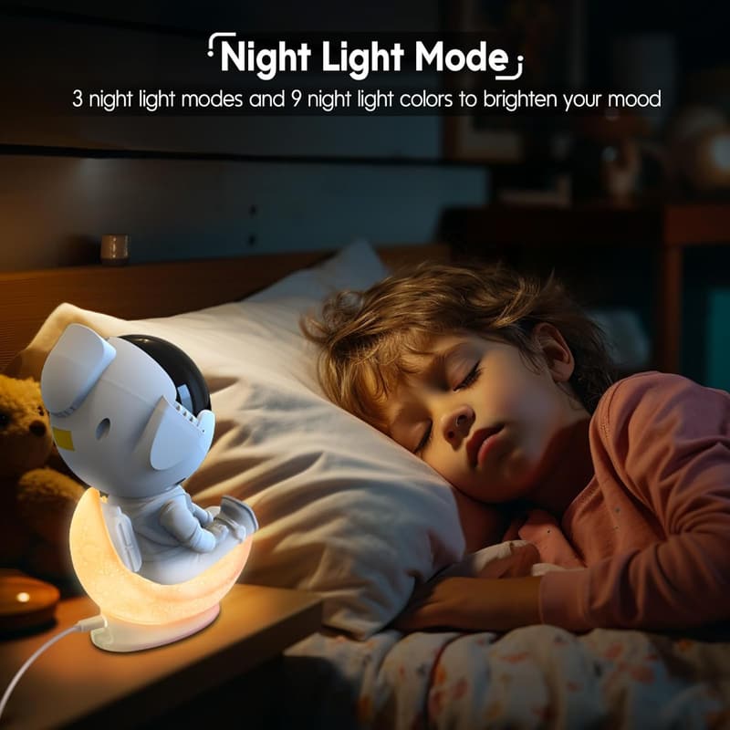 Galaxy Projector Night Light with Timer & Remote for Bedroom Decor