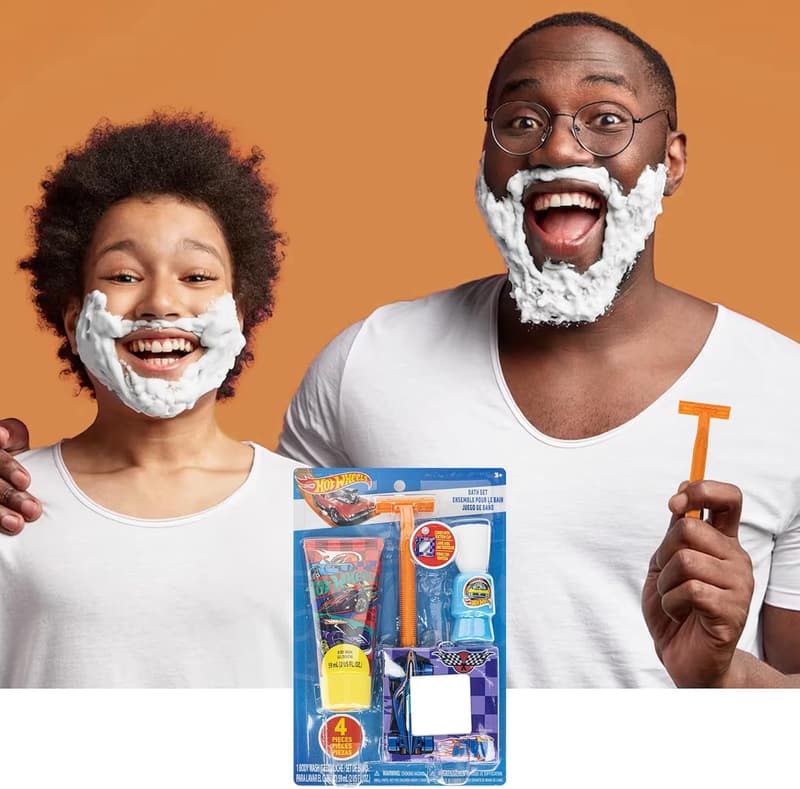 Kids' Pretend Shaving Kit - Safe Toy Razor for Ages 3+