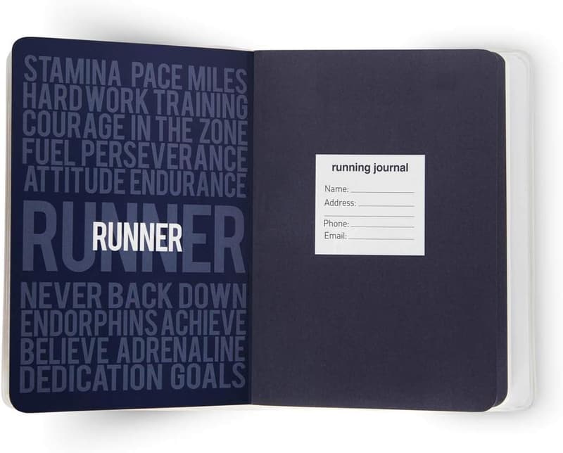 Daily Running Planner | Inspirational Journal for Runners