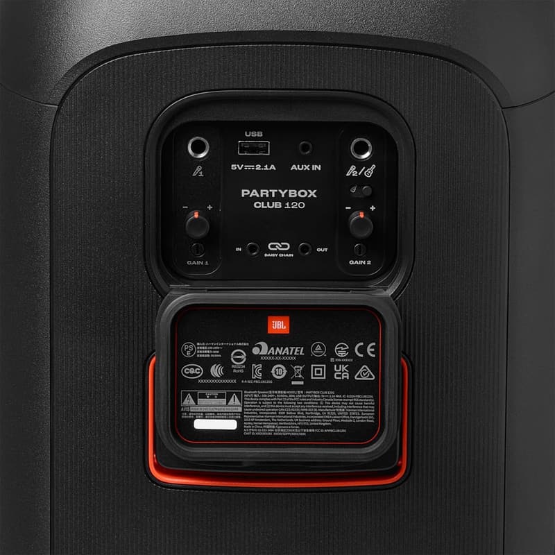 JBL PartyBox Club 120 - Portable Speaker with Lightshow & 12-Hour Playtime