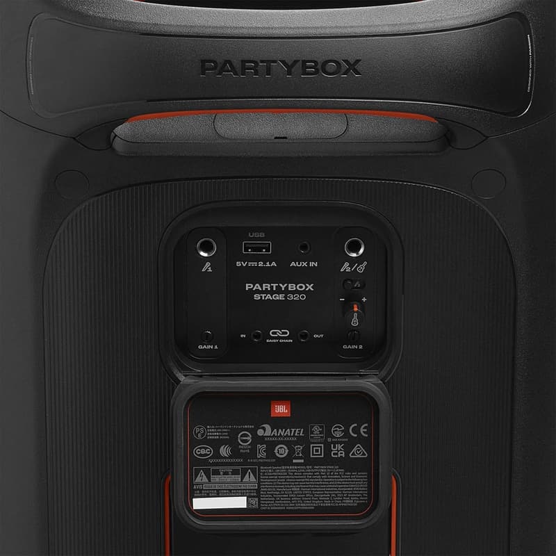 Portable Party Speaker with JBL Pro Sound & Lightshow