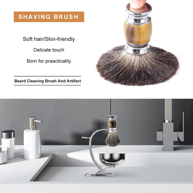 Luxury Father's Day Straight Razor Shaving Kit for Men