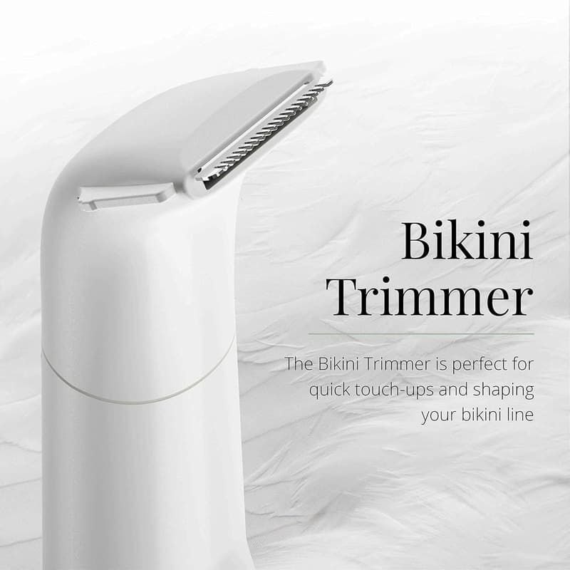 Women's Cordless Bikini Trimmer & Shaver Kit, Waterproof