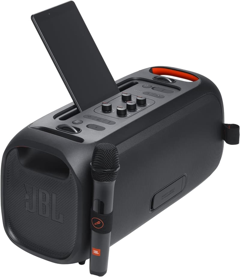 Portable Party Speaker - JBL PartyBox On-The-Go with Lights & Mic
