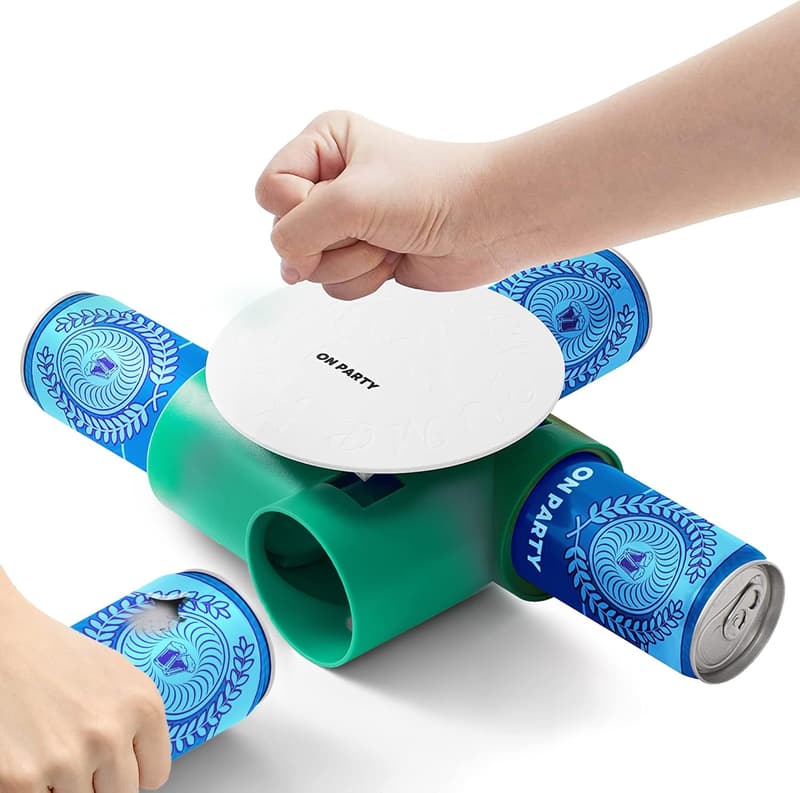 Beer Shotgun Tool - 4-Can Drinking Opener for Parties and Festivals