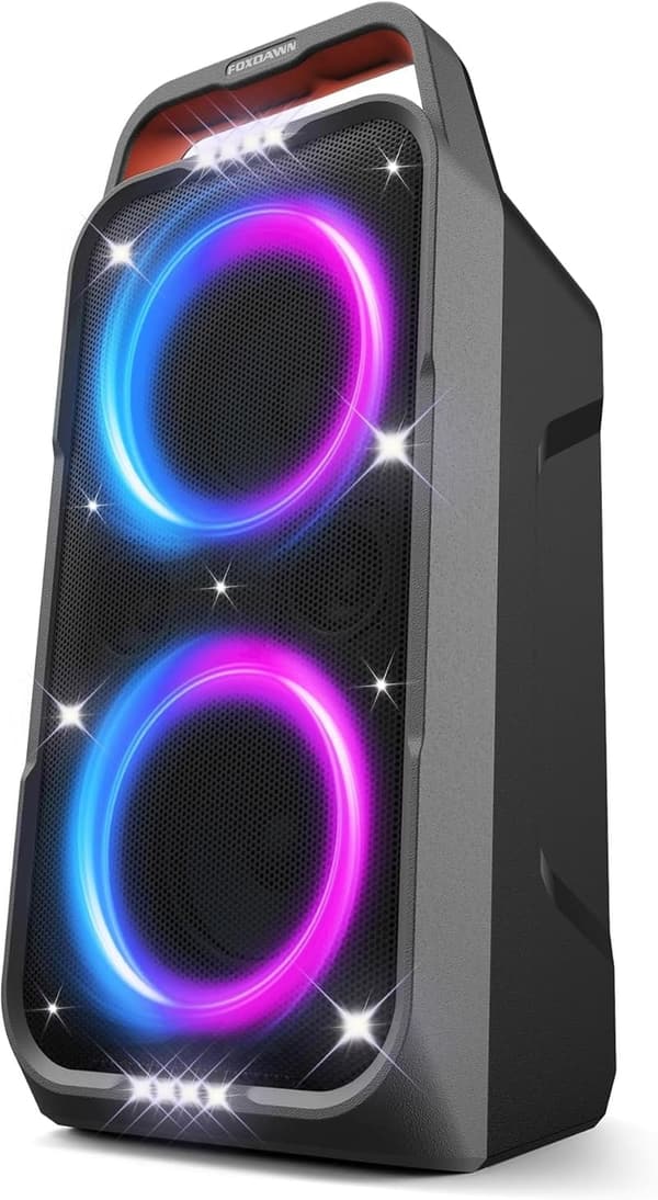 Portable Bluetooth Speaker with Deep Bass and 15-Hour Battery