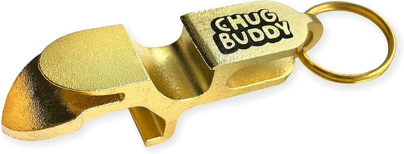 Shotgun Tool Keychain Can Opener - 4-in-1 Gift for Parties