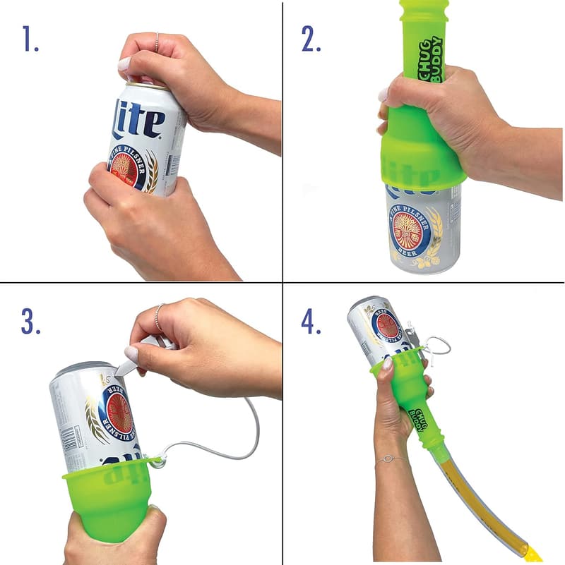 Beer Shotgun Tool and Funnel for Tailgating