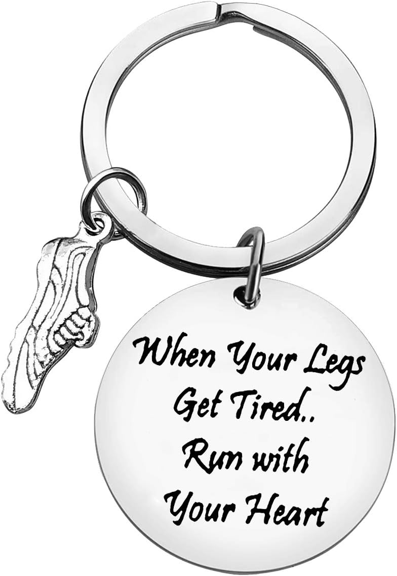 Inspirational Workout Keychain for Fitness Enthusiasts