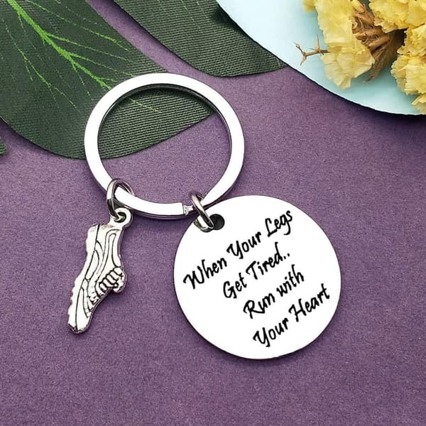 Inspirational Workout Keychain for Fitness Enthusiasts