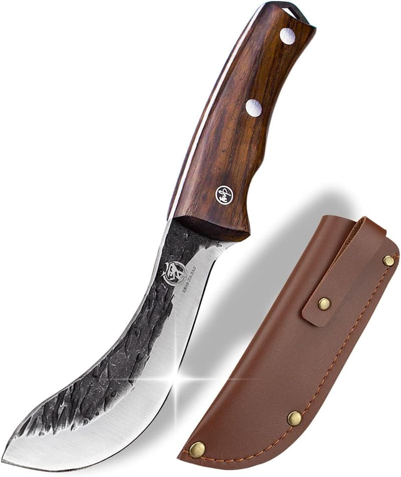 Handmade Viking Boning Knife - Full Tang Bushcraft Blade