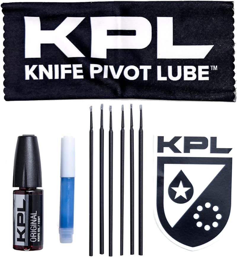 Knife Care & Maintenance Kit with Heavy Lubricant, 10ml