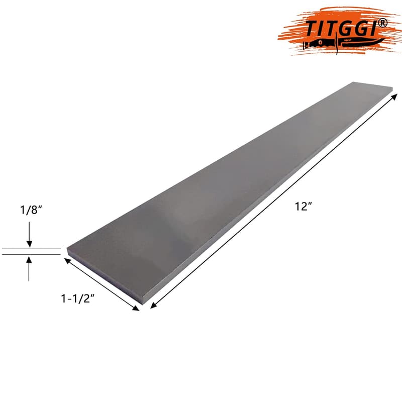 1095 High Carbon Steel Sheets for Knife Making - 5 Pack