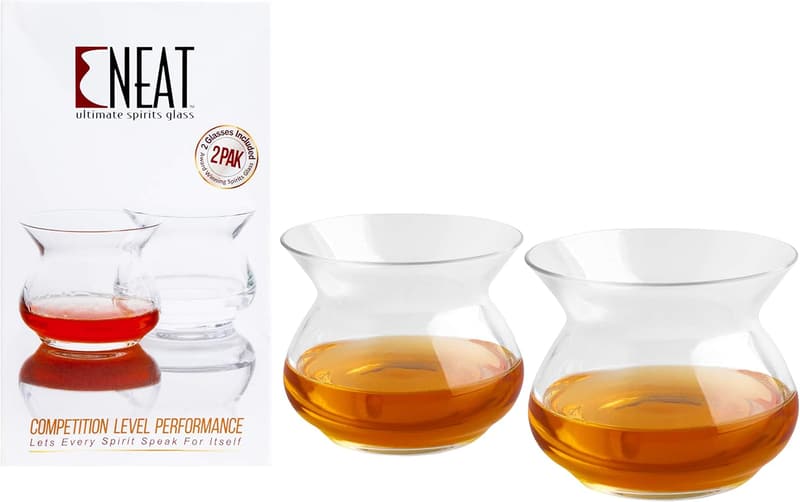Official Competition Judging Glasses - 2 Pack, Clear