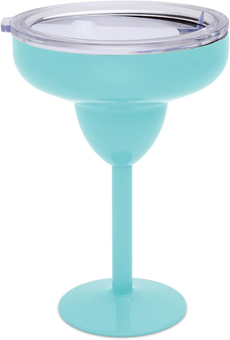 Insulated Metal Margarita Glass for Beach Vacations