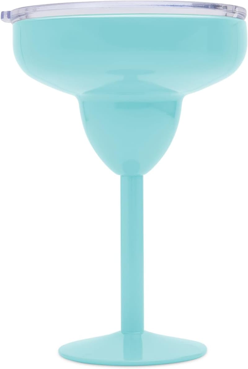 Insulated Metal Margarita Glass for Beach Vacations