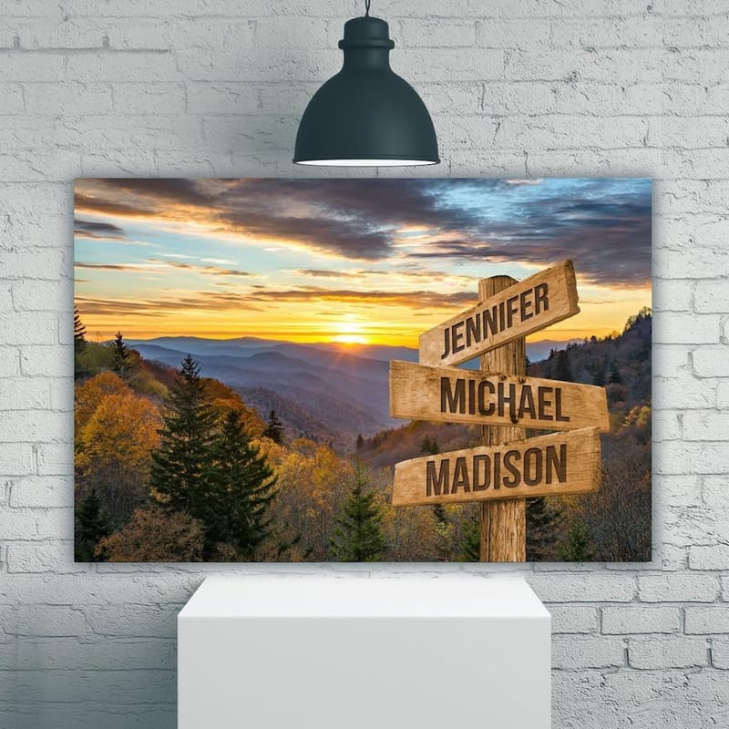 Personalized Family Name Street Sign