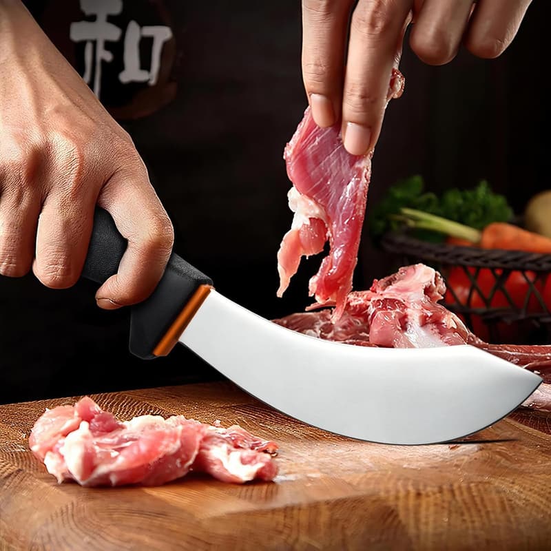 6-Inch Stainless Steel Skinning Knife for Meat Cutting
