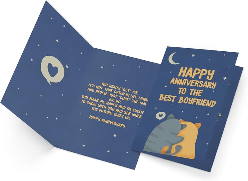 Anniversary Card for Boyfriend