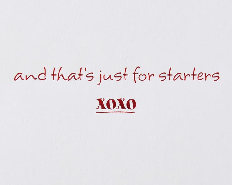 Valentine's Day Papyrus Romantic Card