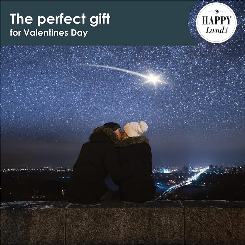 6th Anniversary Personalized Iron Meteorite Star Gift for Couples