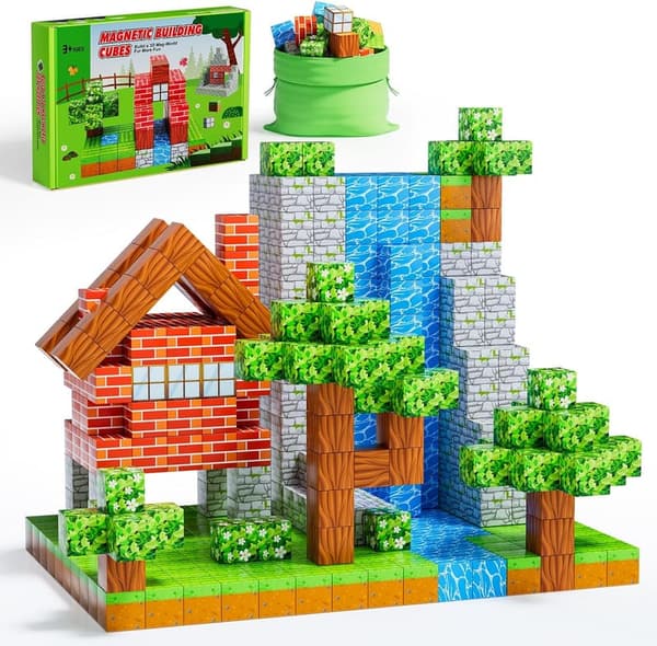Magnetic Building Blocks - STEM Toys for Kids 3+ Years Old