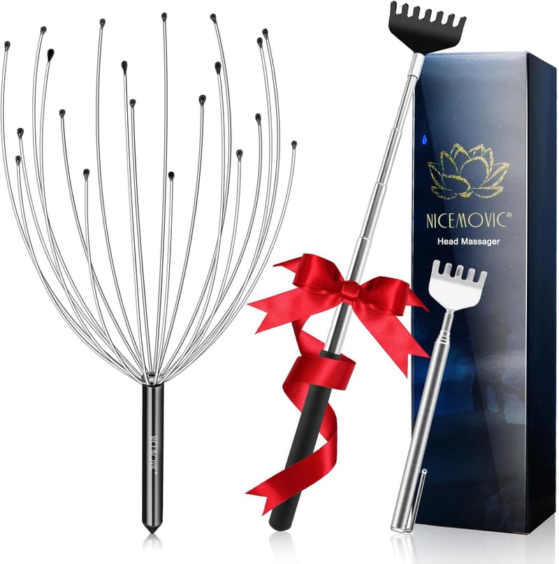 Head Massager with 20 Fingers - Perfect for Thanksgiving Gifts