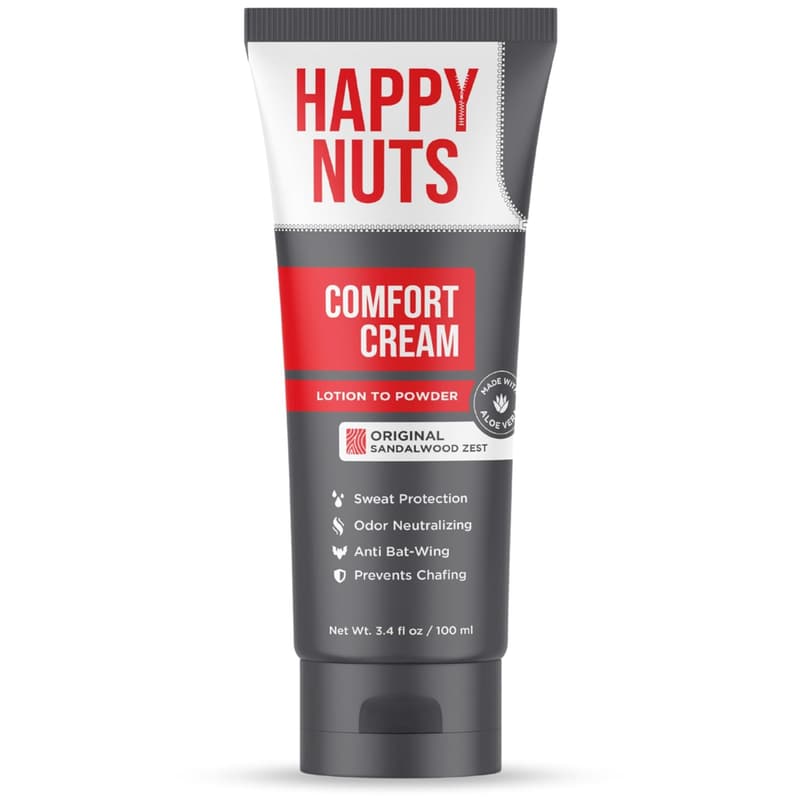 Men's Comfort Cream Deodorant - Aluminum-Free Anti-Chafing 3.4oz
