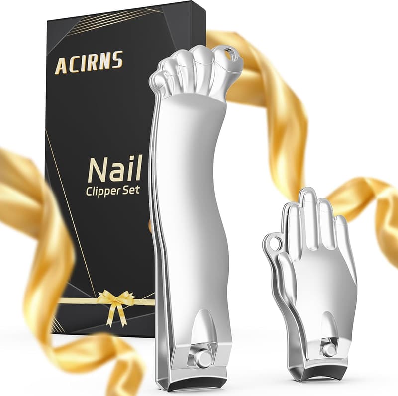 Funny Nail Clippers Set - Unique Gifts for Adults & Stocking Stuffers