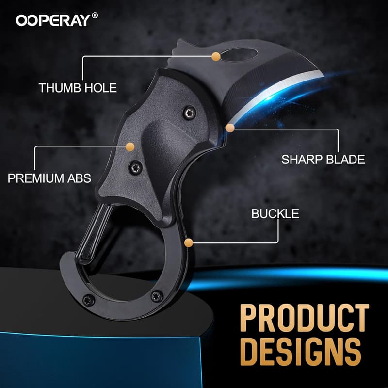 Men's EDC Keychain Knife - Perfect Stocking Stuffer Gift