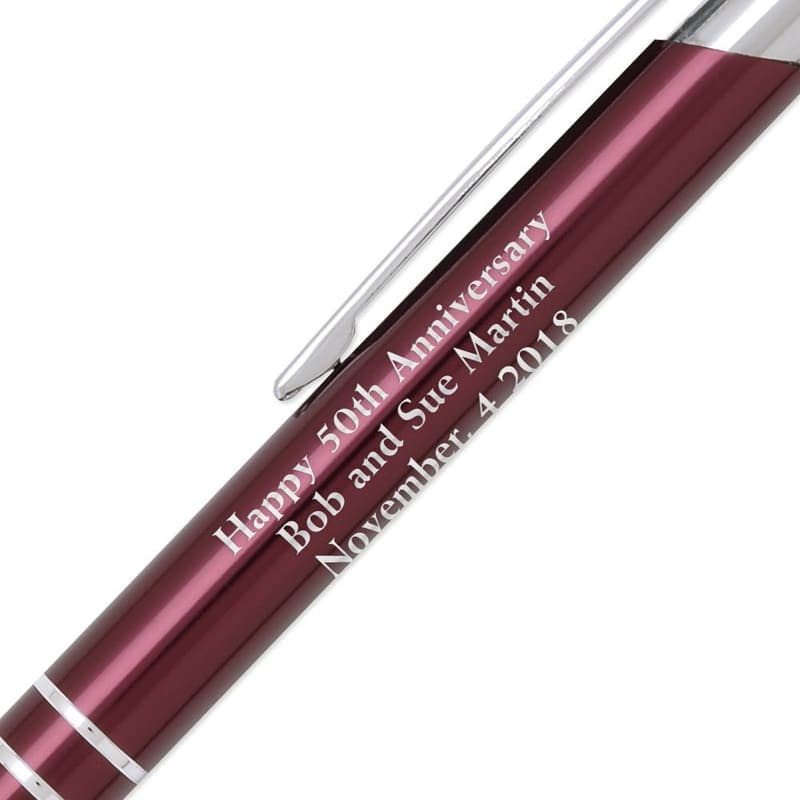 Personalized Engraved Ballpoint Pen & Mechanical Pencil Set