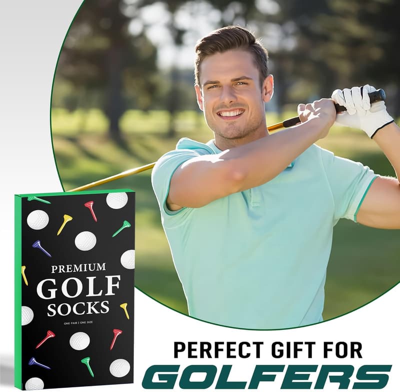 Golf Accessories for Men - Fun Golf Socks & Gifts
