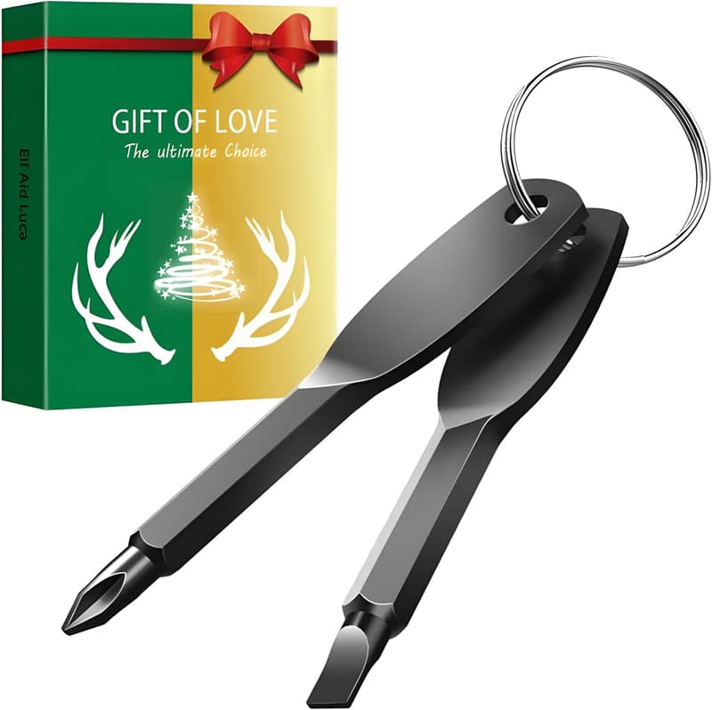 Personalized Pocket Screwdriver Keychain for Father's Day